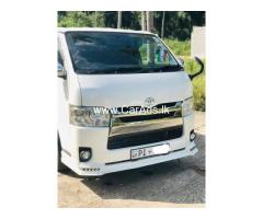 TOYOTA HIACE KDH 200 - 2012