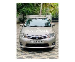 Toyota axio g grade 2013
