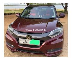 HONDA VEZEL Z GRADE ORANGE PACKAGE - 2015